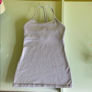 Grey LULULEMON Tank Top
